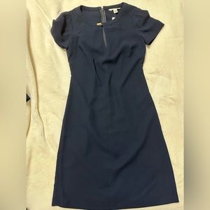 Banana Republic true navy color dress Size 00 NWT